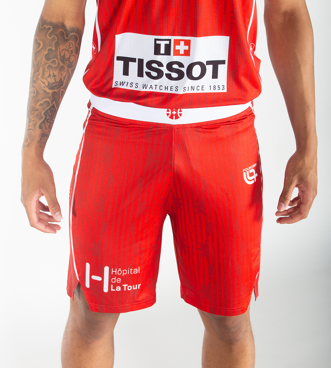 Swiss Basket - Players Performance Shorts AWAY